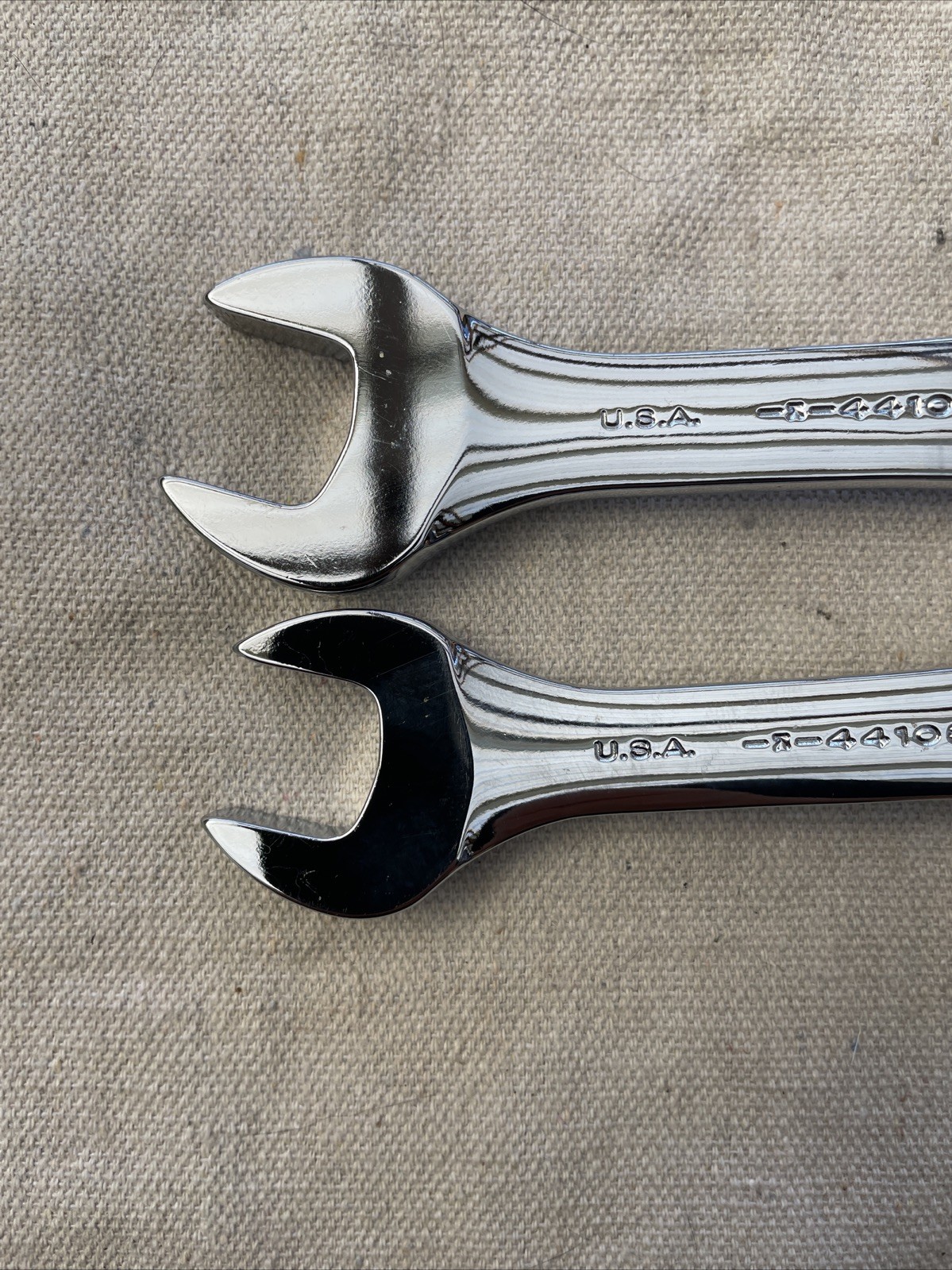 Craftsman 11/16″- 3/4” Stubby Combination Wrench 12 Point USA 44108-44109 #b-6
