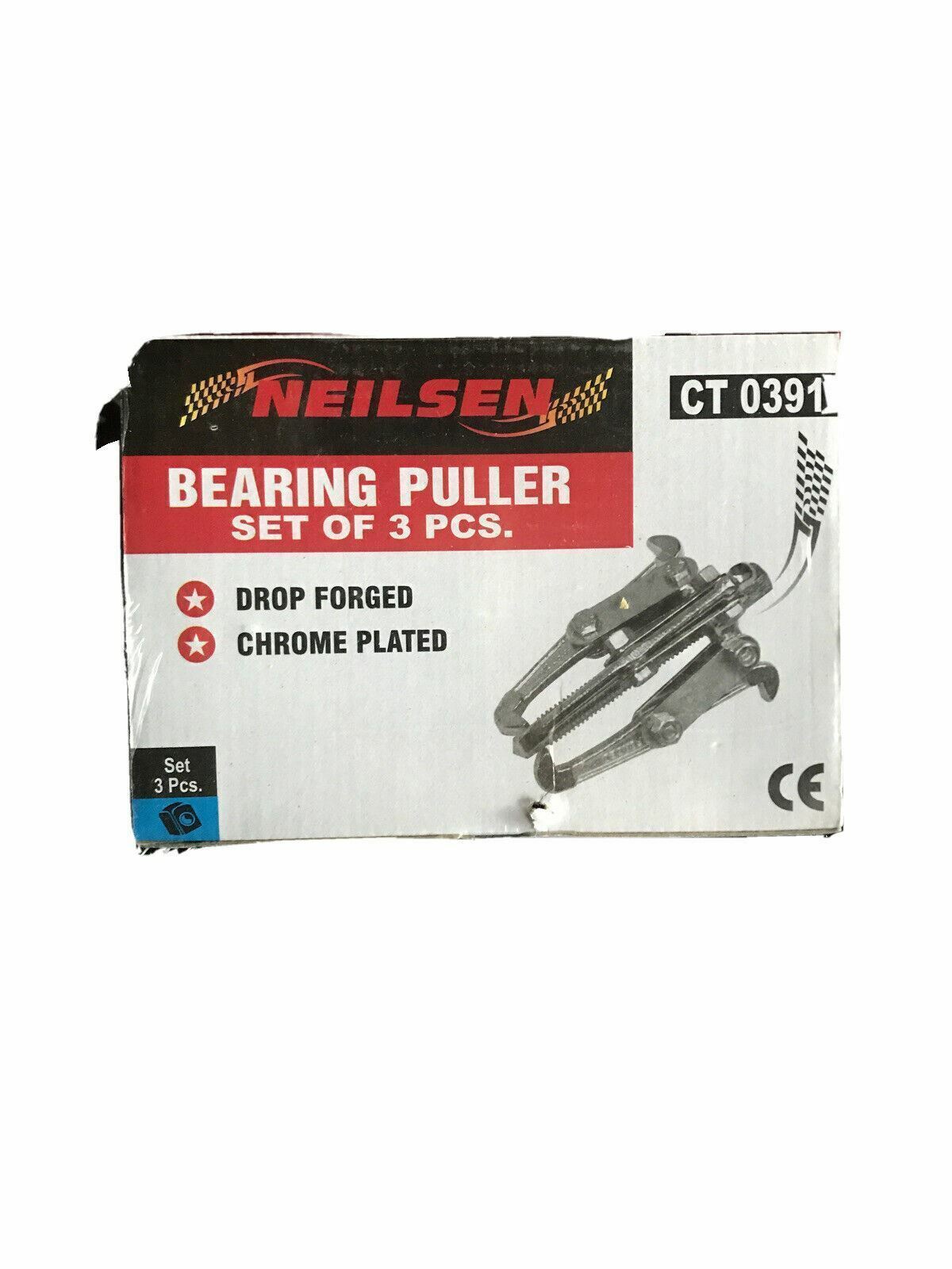 Neilsen CT0391 3 Leg Gear Pullers and Bearing Pulley – 3 4 6 inch
