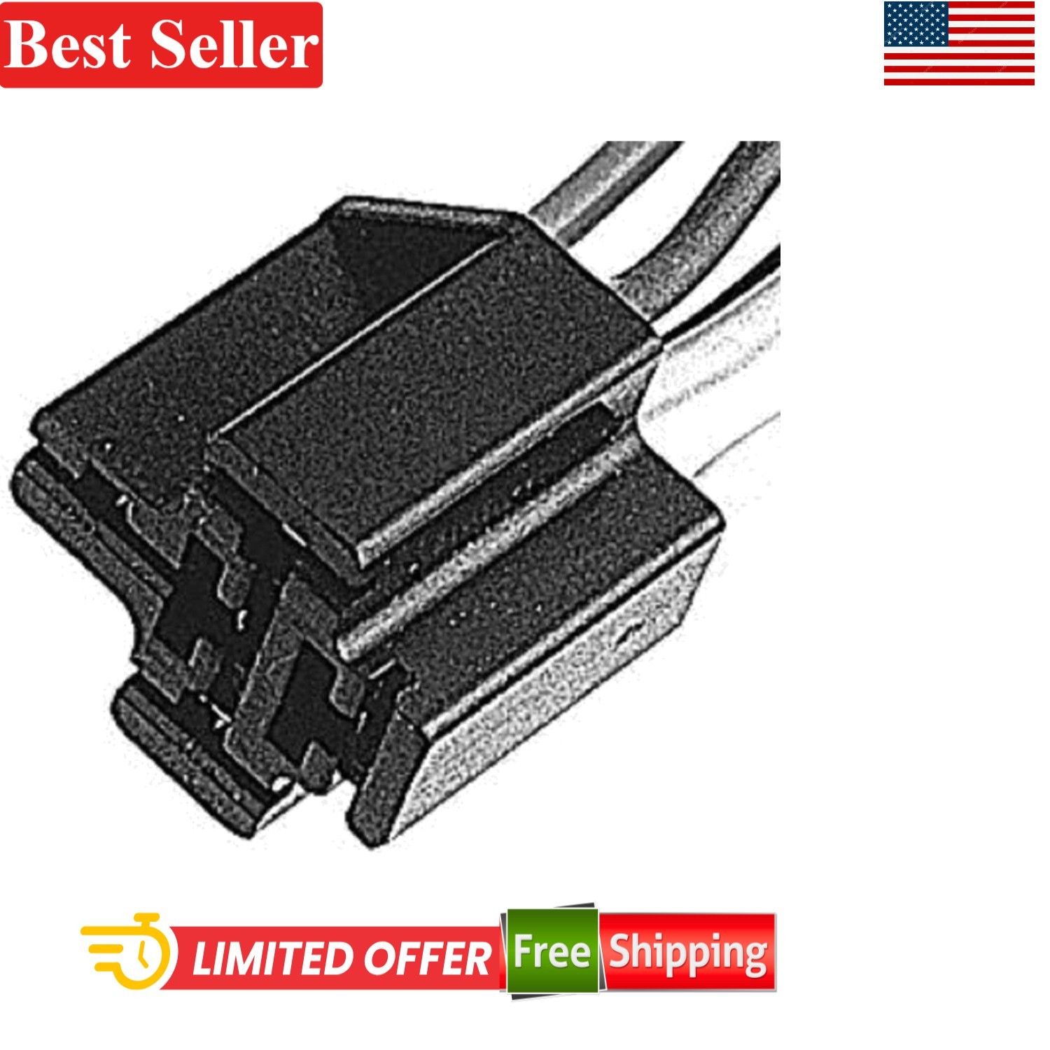 Automotive Pigtail Socket X-10 Compatible 1-Way Toggle Handlebar Mount