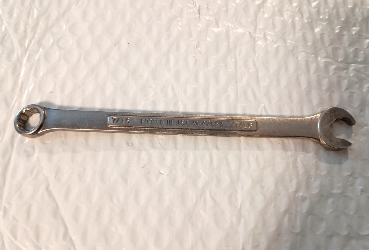 CRAFTSMAN TOOLS USA VV47853, 7/16″ COMBO, QUICK/SPEED WRENCH, 7.25″L, 12 POINT.