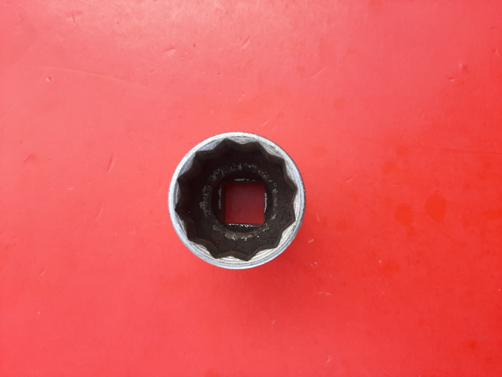 1947 Snap-on Tools USA 1/2″ Drive 1″ 12 Point Shallow Socket USA SW320-1/2″