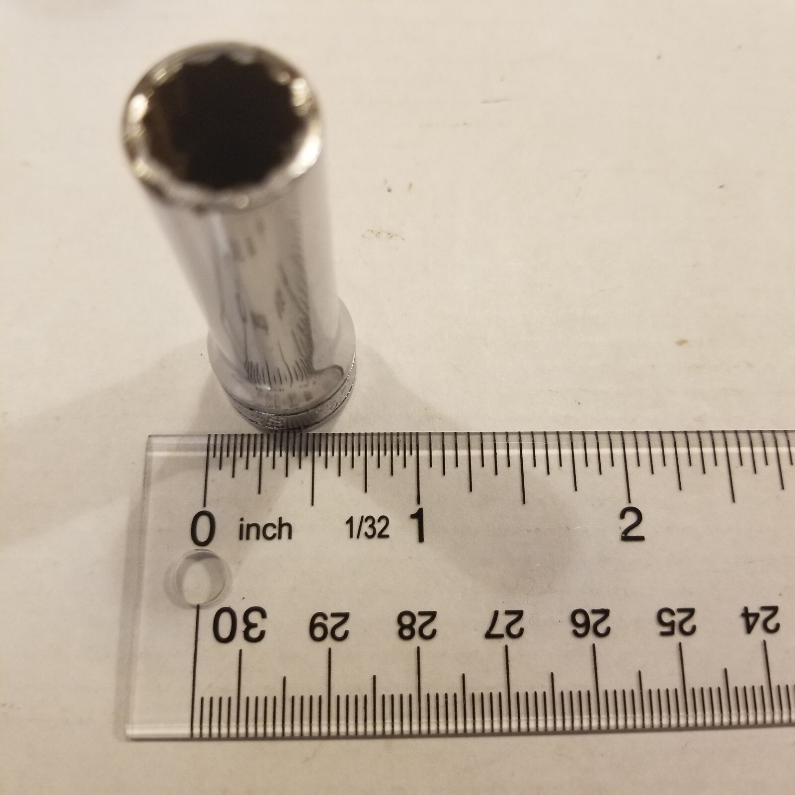 2 Snap-On Sockets 3/8″ Drive Deep 12 Point 3/4″ SF241 And 3/8″ SF121