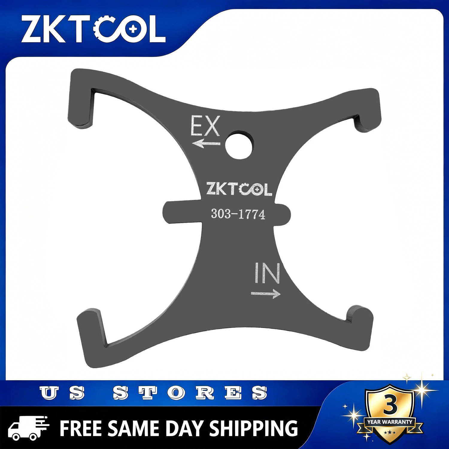 ZKTOOL Variable Camshaft Timing Locking Tool for Ford 1.5L Sigma I4 OEM 303-1774