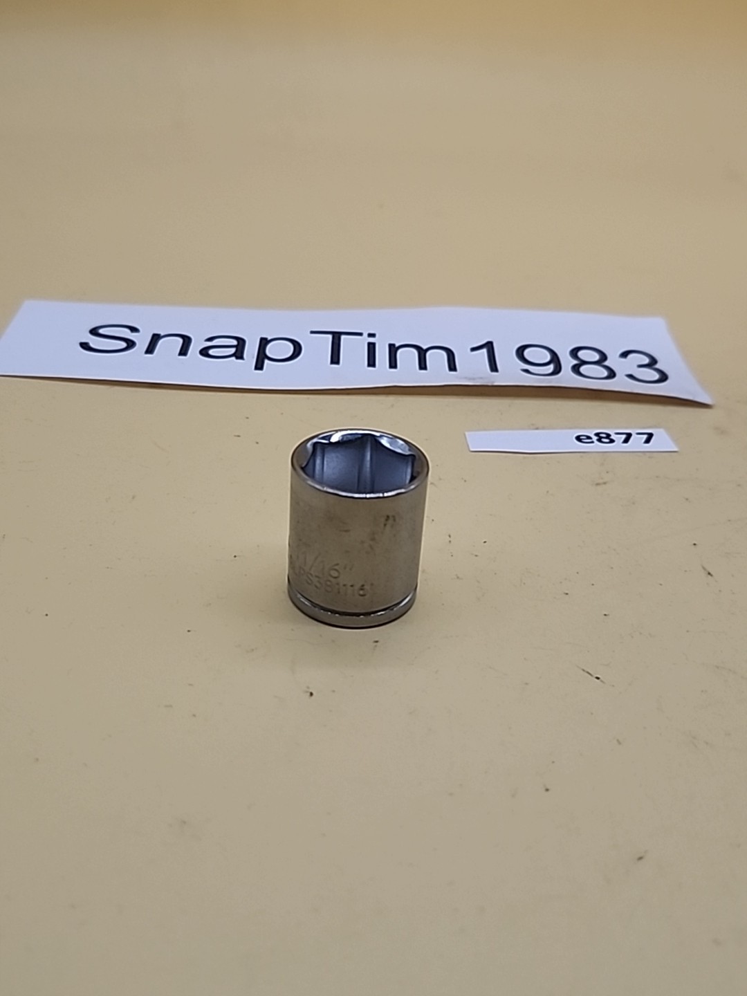 Blue-point Tools BLPS381116 11/16″ SAE Shallow Socket 3/8″ Drive 6 Pt USA