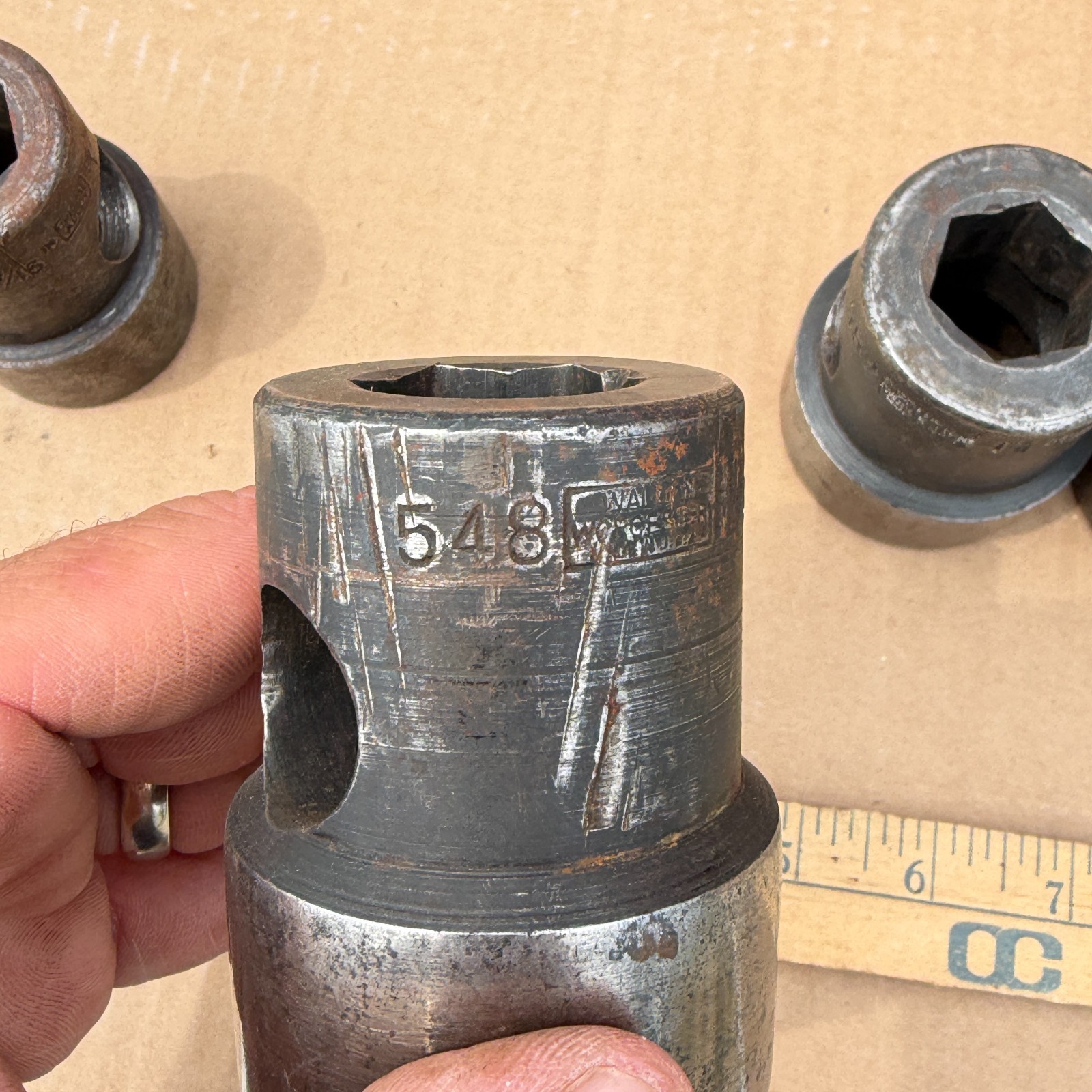 Walden-Worcester 546-570 1″ Hex Drive 1 7/16″-2″ Alloy Socket – 6 pc set