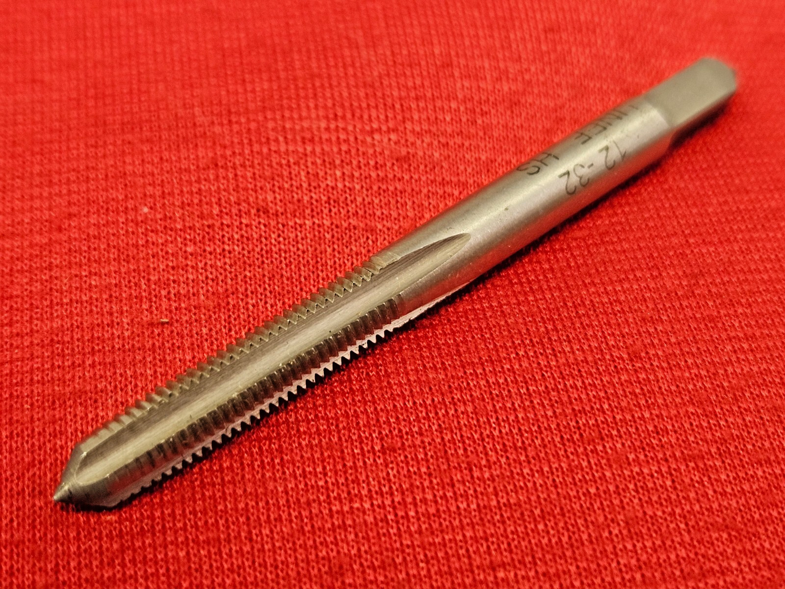 12-32 NEF Carbon Steel 4FL Model 1034 TAPER Starter Tap USA Irwin Hanson 12/32