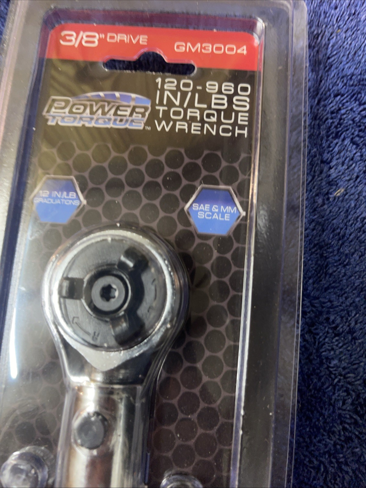 TORQUE WRENCH POWER 3/8″ DRIVE GM3004, 039564106767
