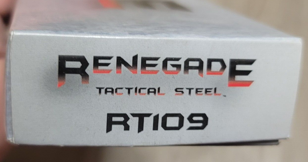 Renegade Tactical Steel Fixed Blade Full Tang Knife w/Sheath «Python» #RT109