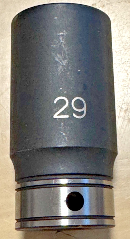 82029MD | 1/2″ Drive x 29mm Deep Length 6 Pt Duo-Socket Lifetime Warranty