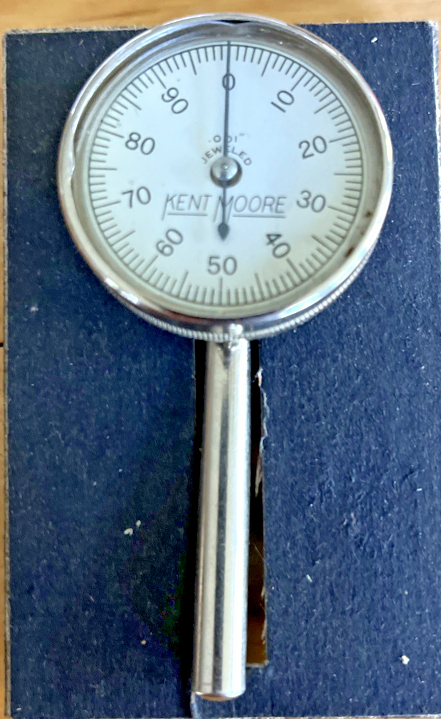 Starrett Kent Moore J-8001 Dial Indicator Gauge Gage