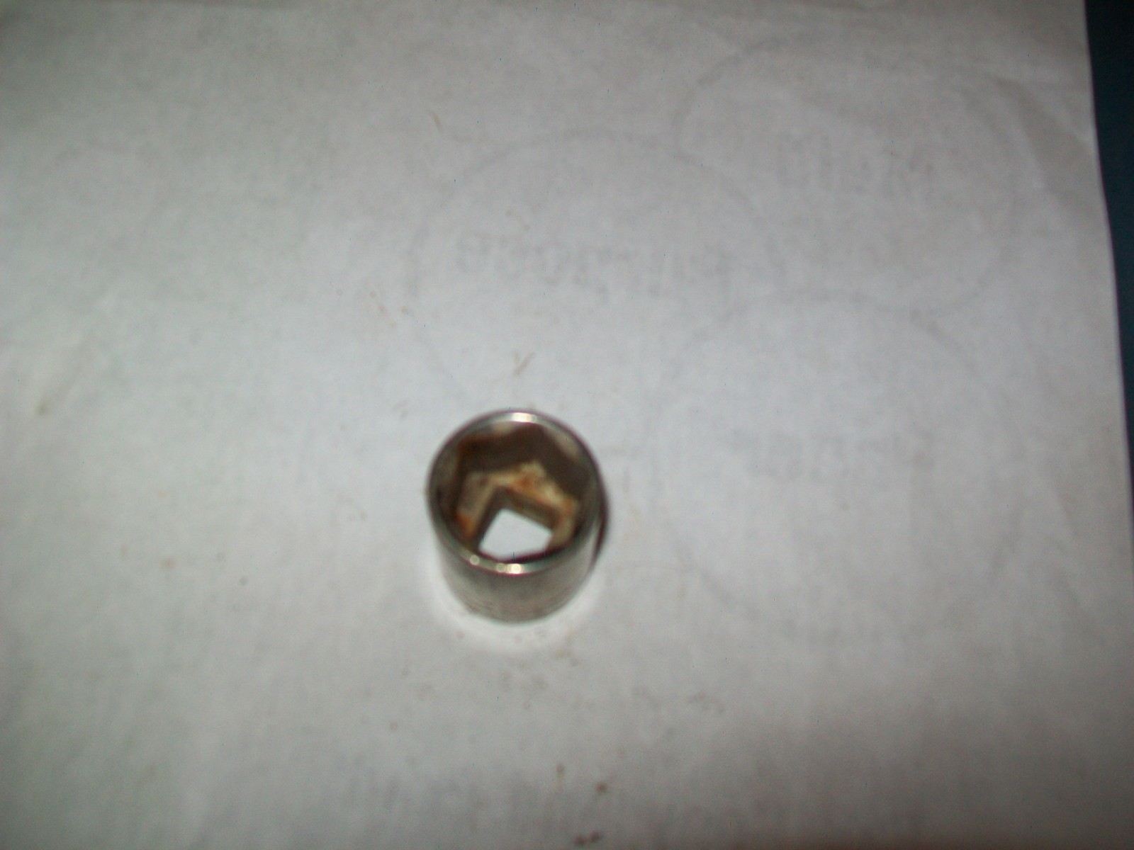 Vintage Craftsman 43006 11/16″ Standard Socket 3/8 Drive 6 Point Inverted G