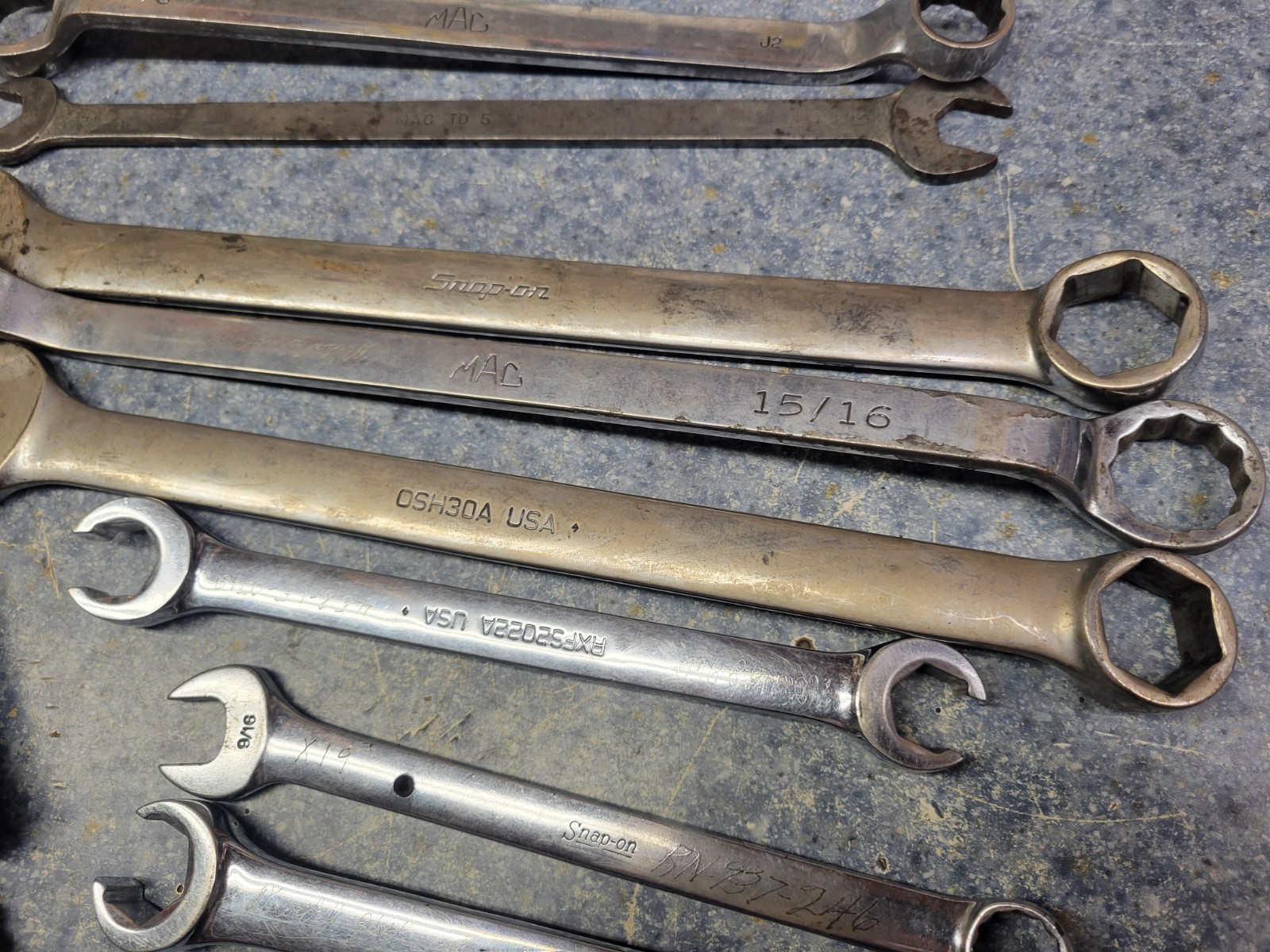 Snap-on / MAC / Matco /Blue-Point / Cornwell 30-Piece Tool Lot