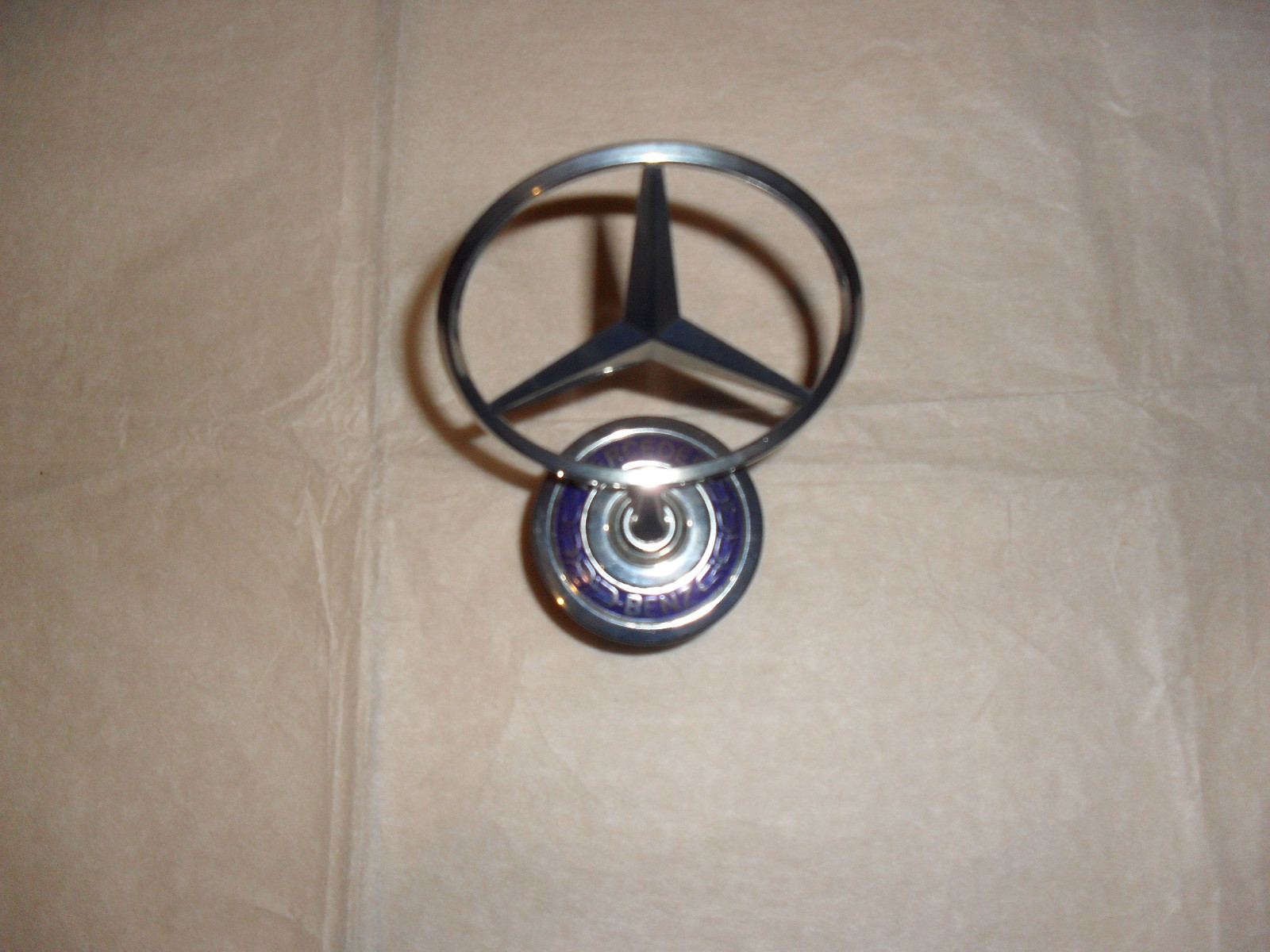 MERCEDES BENZ BADGE LOGO BONNET EMBLEM HOOD MADE IN GERMANY