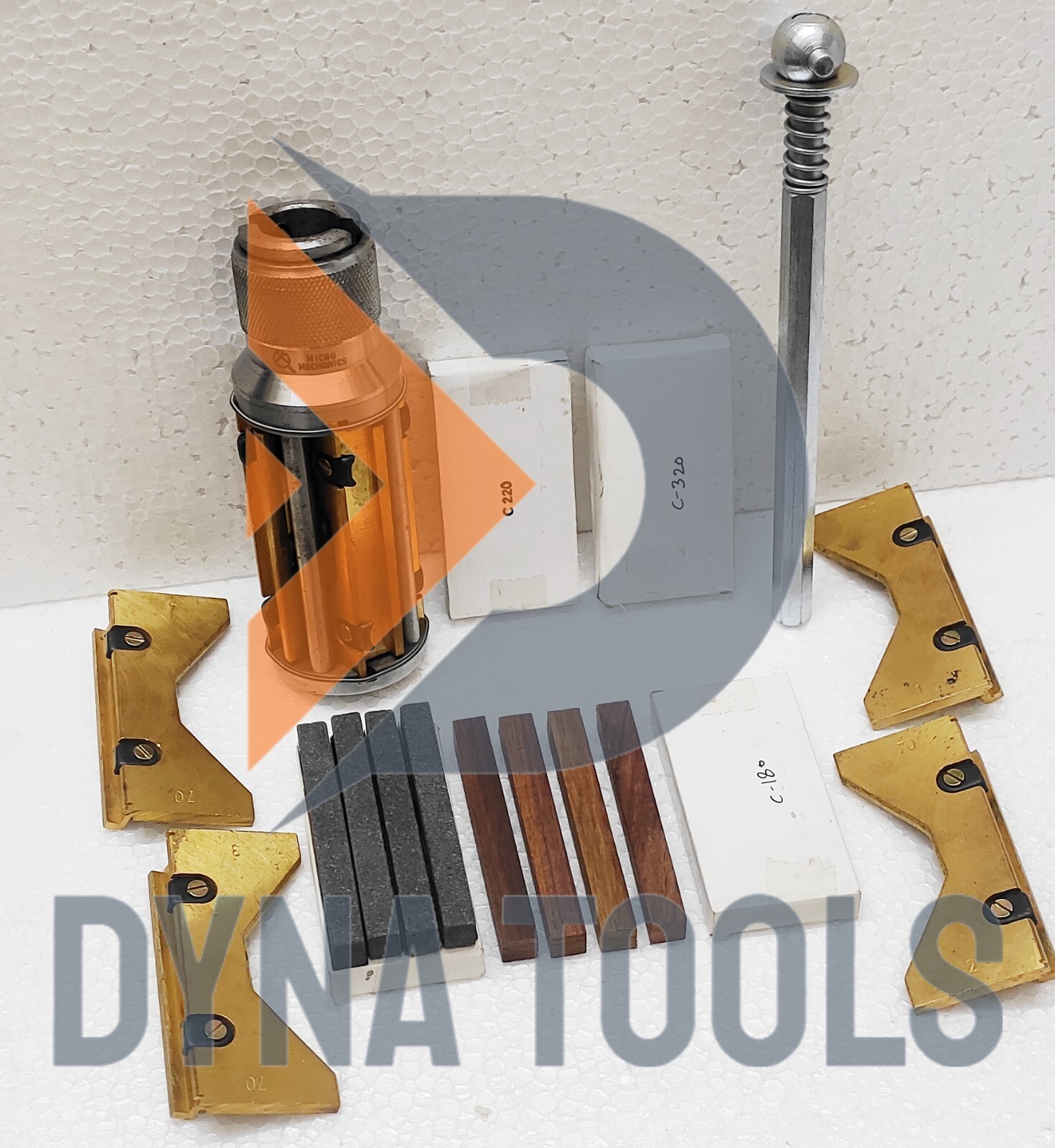 CYLINDER ENGINE HONE KIT + 4x SET STONES + 1 SET CURED WOODEN BLOCKS – ALL SIZES