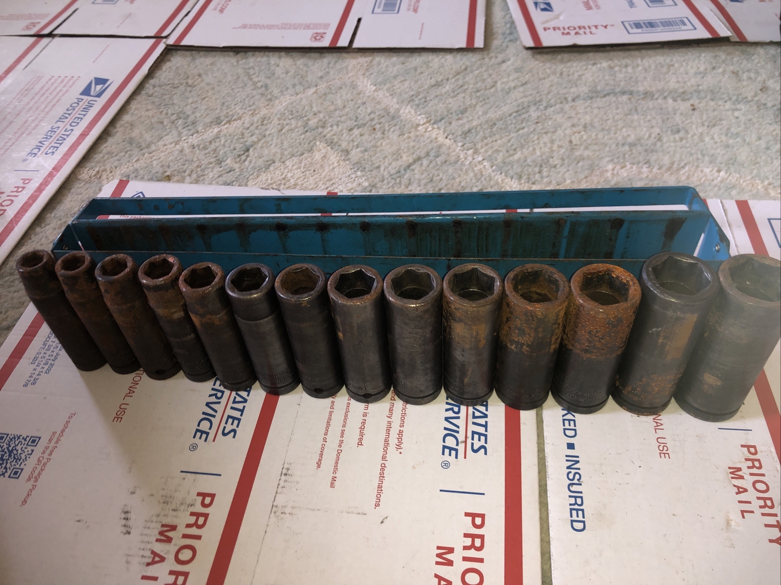 Cornwell USA 14 Piece 1/2″ Drive Metric Deep Impact Socket Set Size 10mm to 24mm
