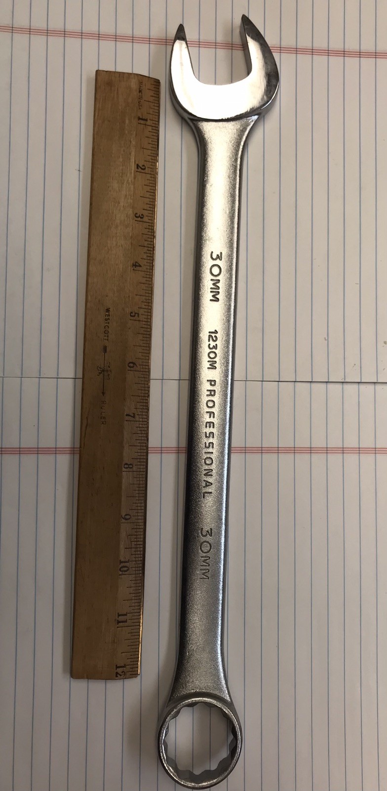 1 pc. PROTO 1230M 30 MM PROFESSIONAL COMBINATION WRENCH. USA (loc stk)