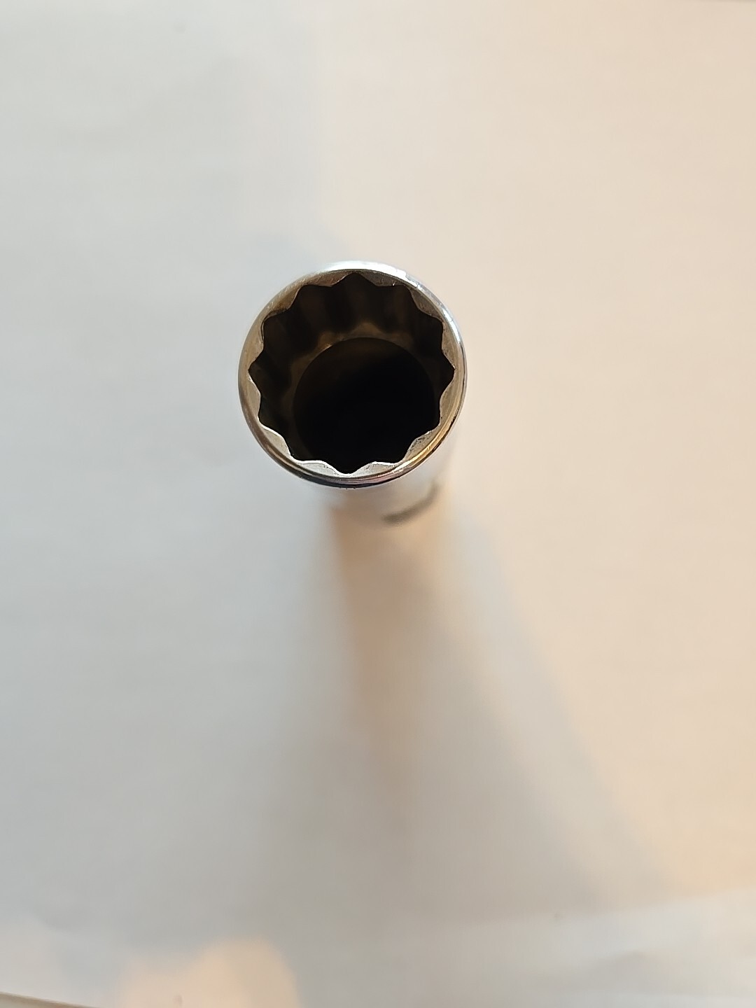 Snap On 3/8″ Drive 3/4″ 12PT SAE Deep Chrome Socket USA SF241