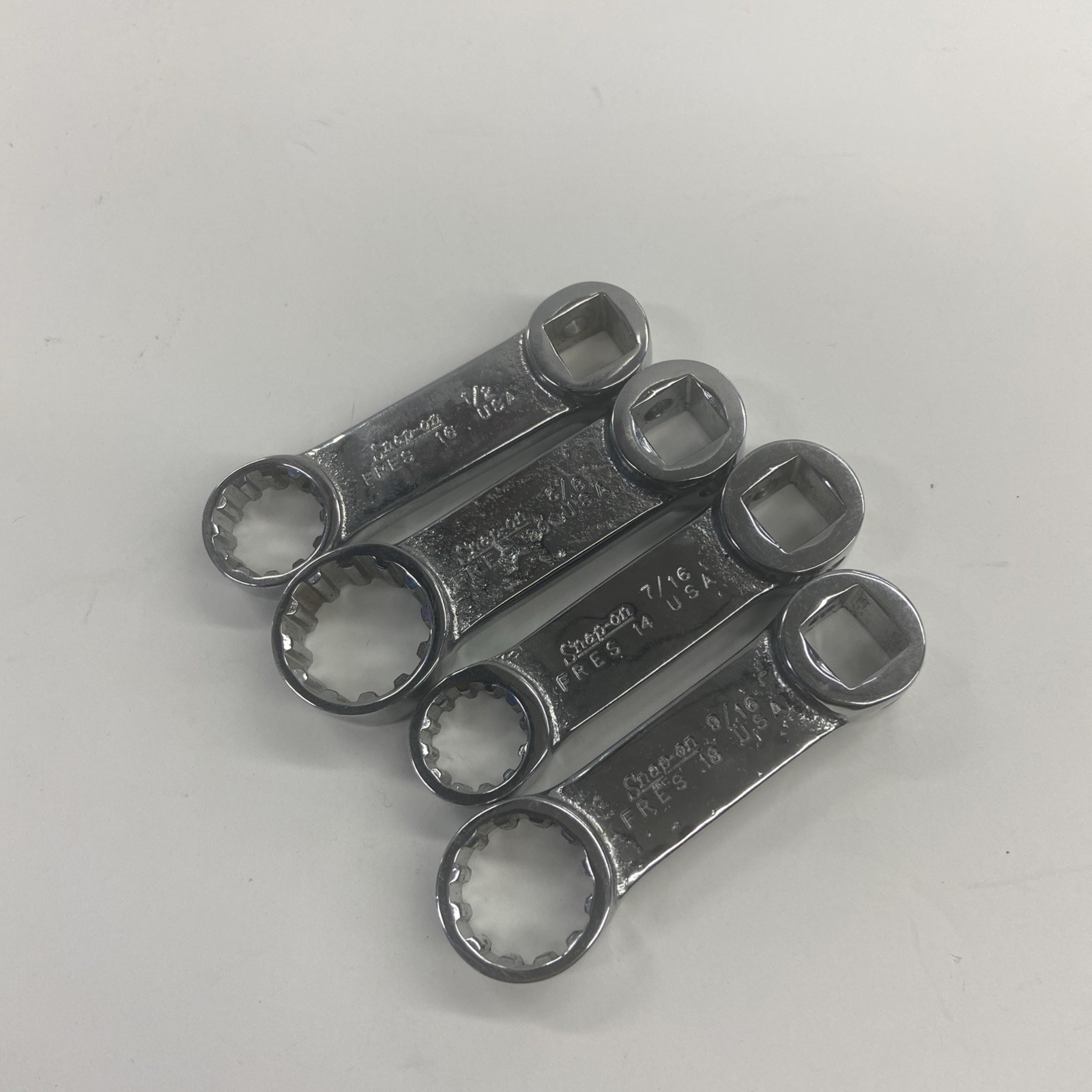 Snap On Dr Spline Torque Adapters 1/2 5/8 7/16 9/16 FRES 14 16 18 20