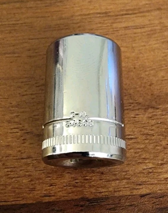Craftsman 12mm 6 Point 1/4″ Drive Z-AL 34608 Easy Read (Stamped & Etched)