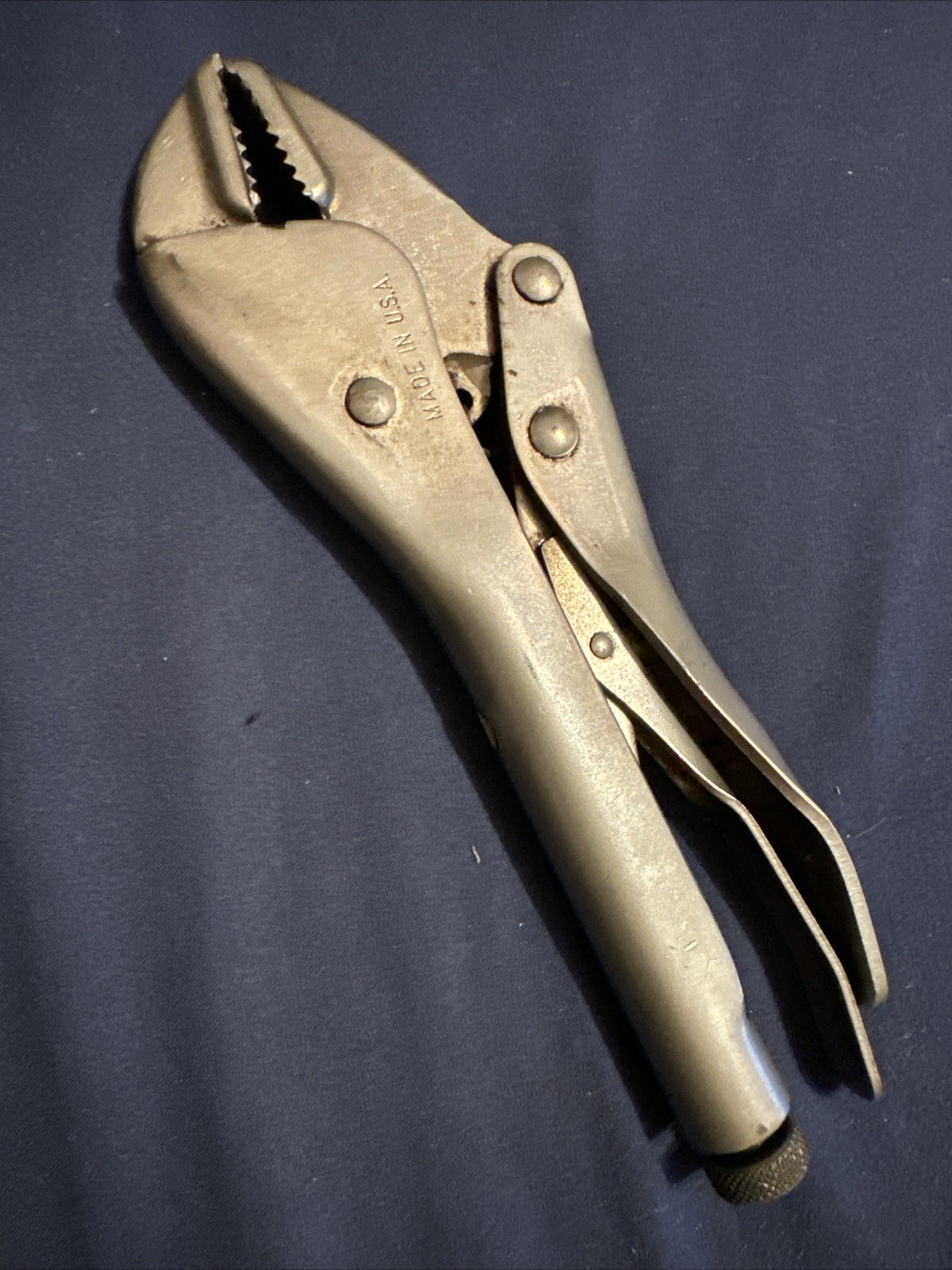 Craftsman, 7″ Straight Jaw Locking Pliers, Made In USA