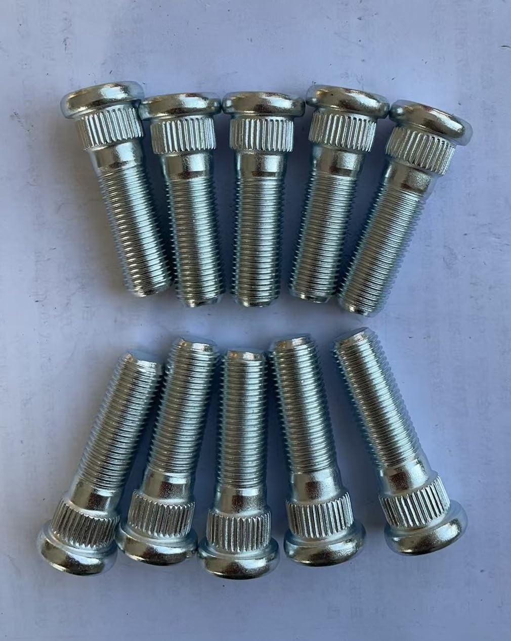10 PCS M12-1.25 Wheel Stud Bolts 42mm Replacement for Nissan Infiniti Suzuki Car