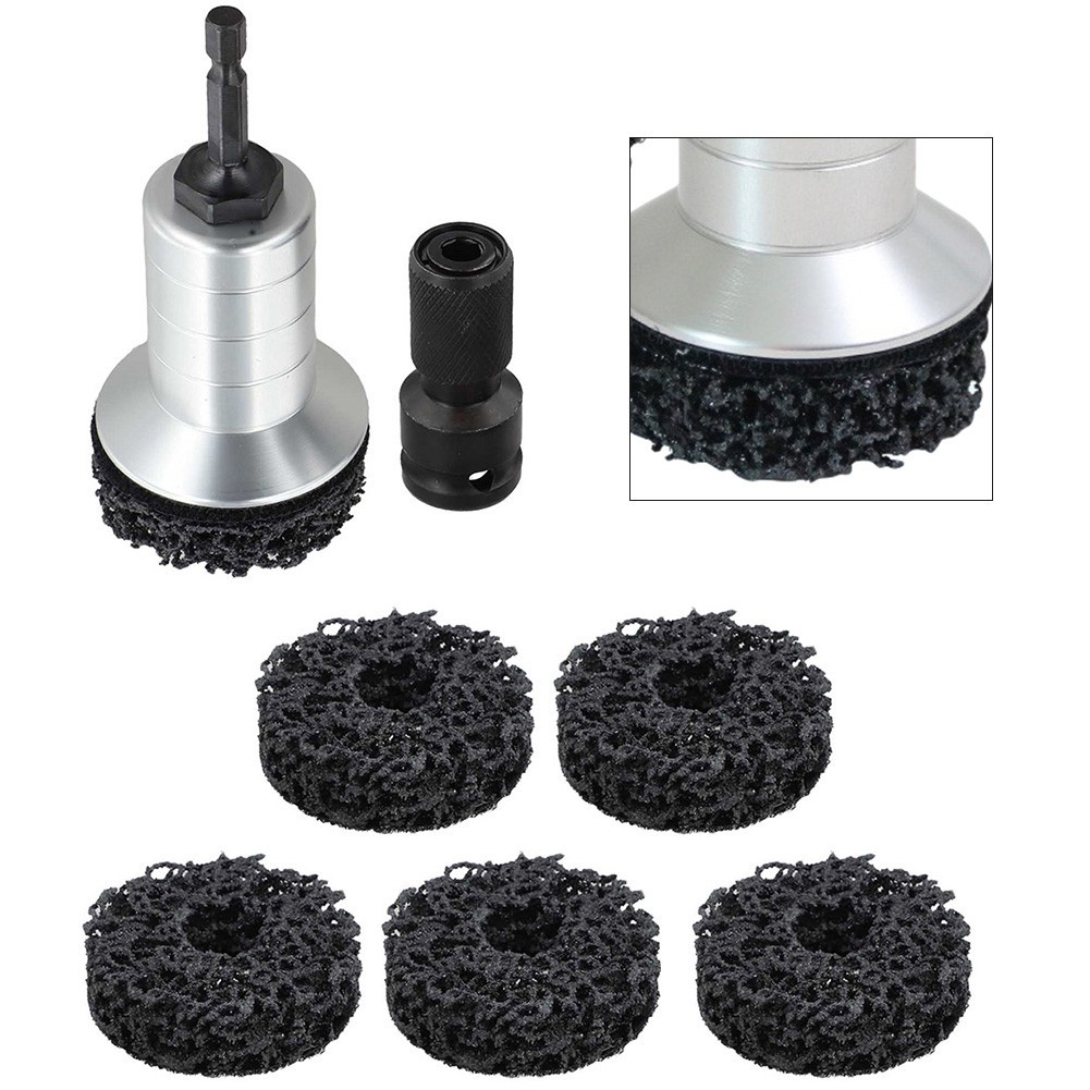 Plastic Metal Wheel Hub Axle Grinding Head for Rust Removal and Maintenance