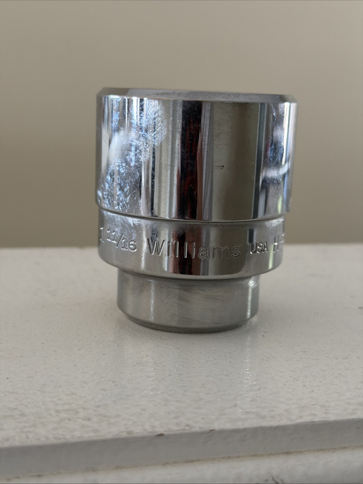 New Surplus Williams H1254 3/4” Drive 1-11/16” 12 – Point Shallow Socket