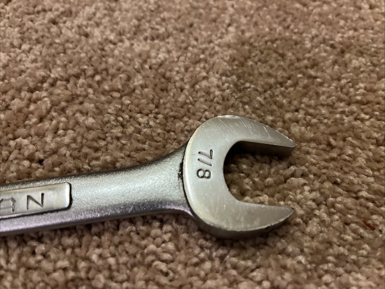 Craftsman Vintage V 44584 3/4″ 7/8″ Open End Wrench Made in USA
