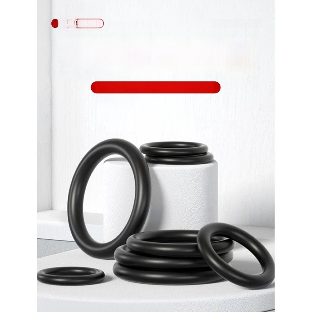 Nitrile O Ring Kit Hydraulic Hose Seals Oil Resistant Material Burr Free Edges