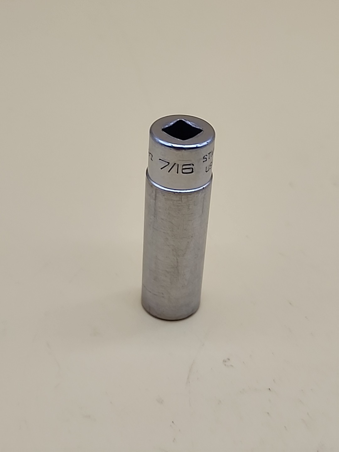 Snap-on Tools STM14 1/4″ Drive 7/16″ 6 Point Deep Socket USA