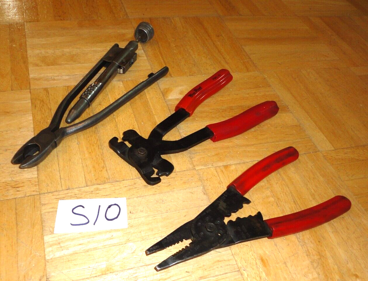 BLUE-POINT TOOLS 3 PIECE AVIATION WIRE TWISTER, TERMINAL, WIRE STRIPPER CRIMPER