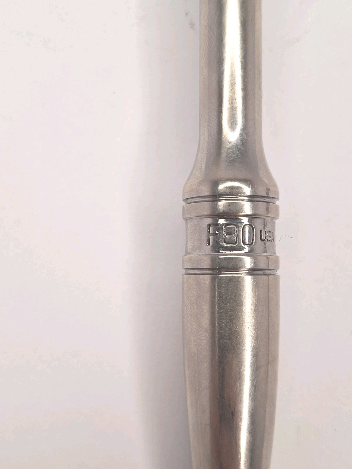 PAIR OF Snap-On 3/8″ RATCHETS STANDARD F80 AND STUBBY PFK830 (C4)