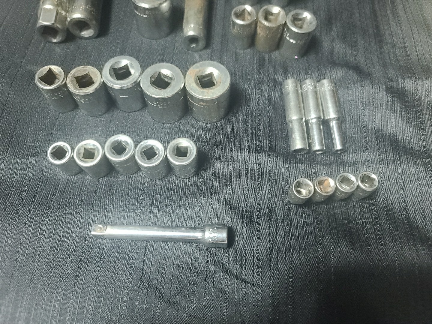 Craftsman Assorted Bundle/ Lot Sockets Mult Dr Sizes Series -EE- Vintage