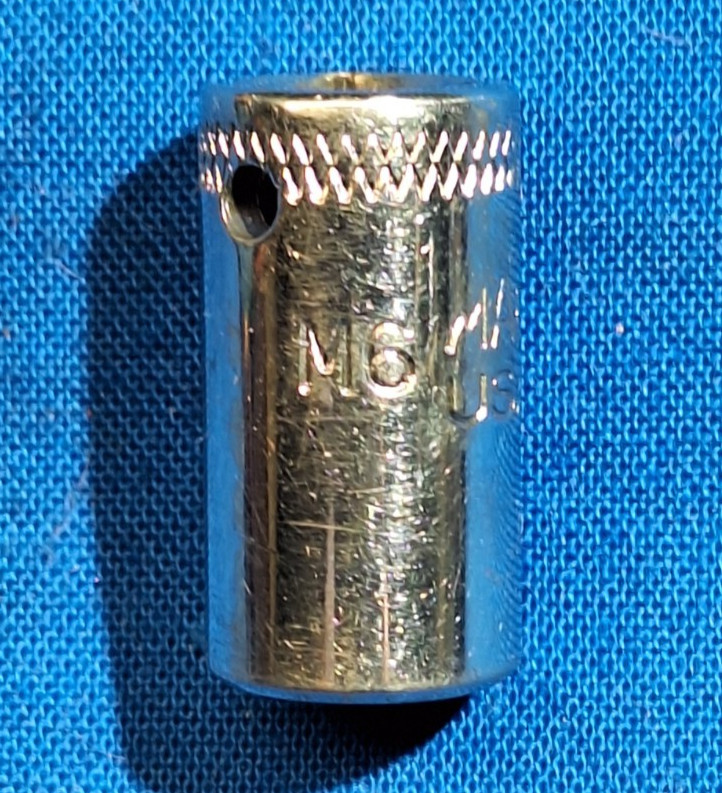 Mac Tools M68mm 1/4″ drive METRIC shallow 6 point 8mm socket