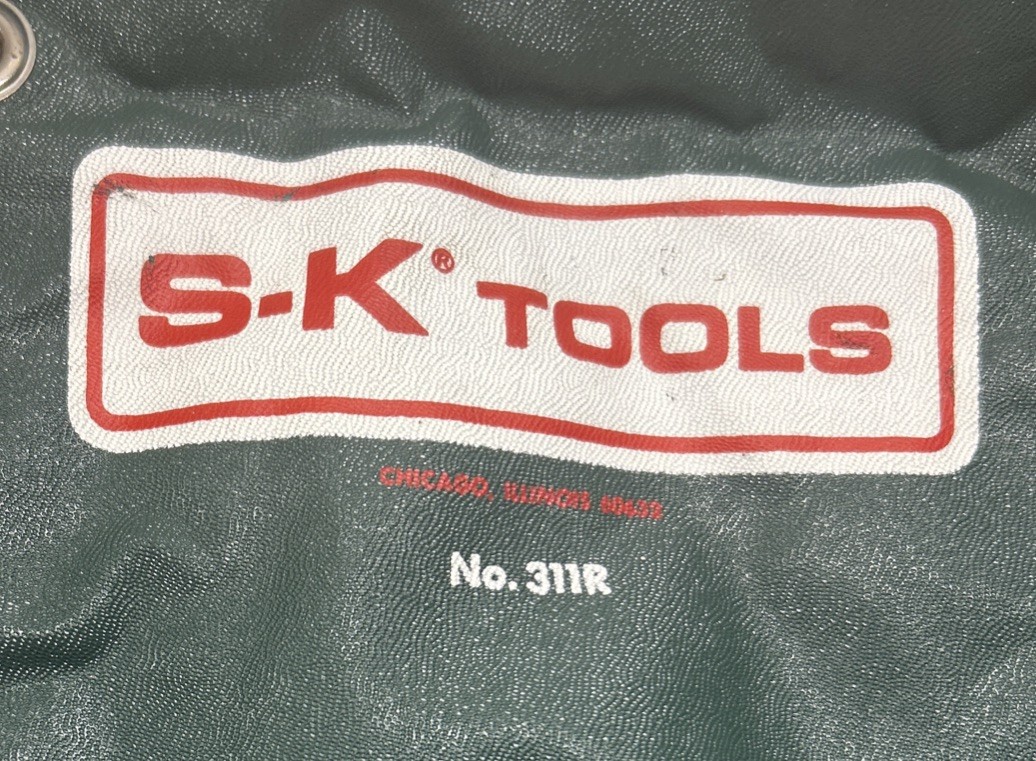 Vtg S-K 11 pc SAE double box wrench No. 311R Made In U.S.A. Excellent- Read