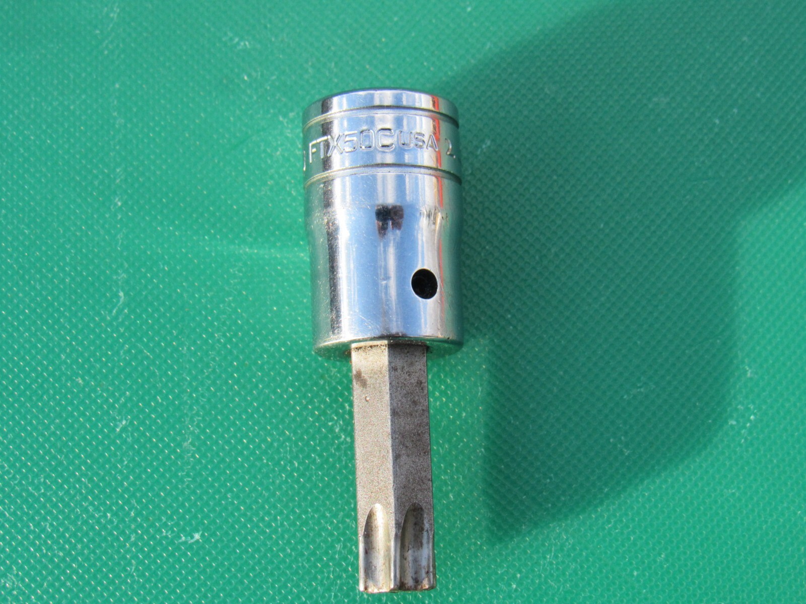 SNAP ON 3/8″ DRIVE FTX50C T50 T-50 TORX BIT DRIVER REMOVER SOCKET NEW LOGO FTX50