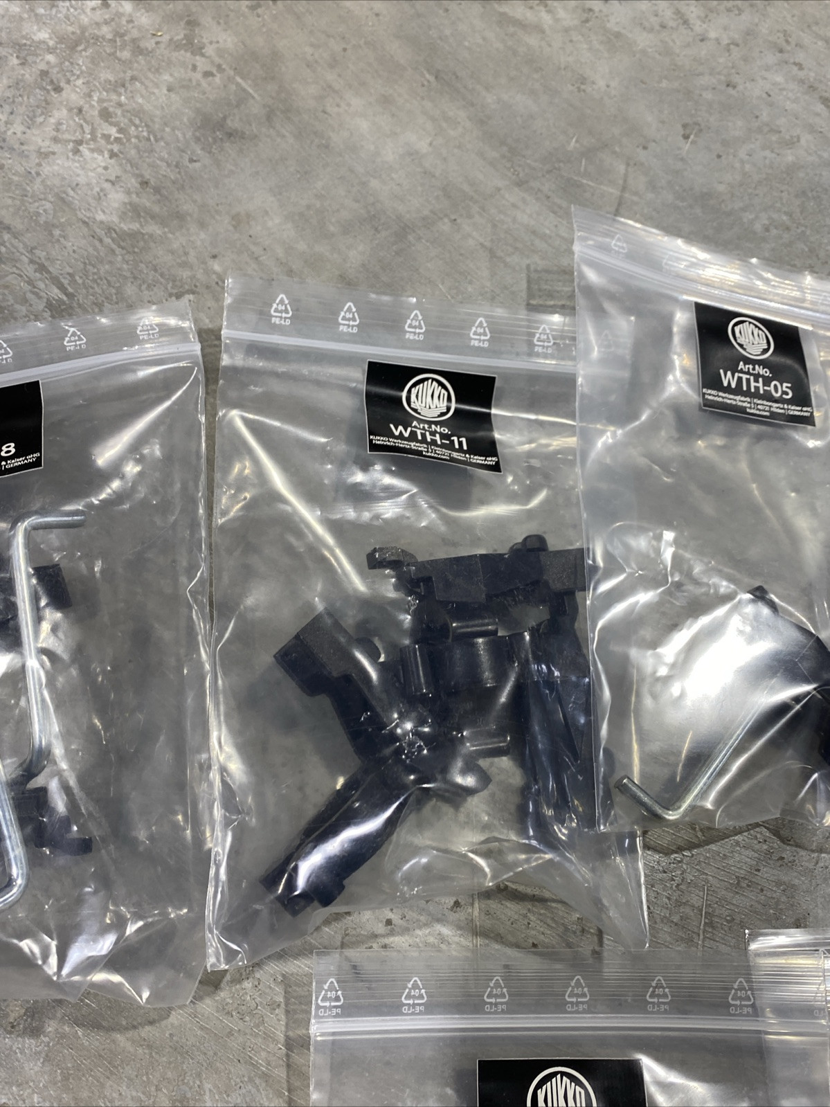 KUKKO Tool Hook Holder / Brackets New Set
