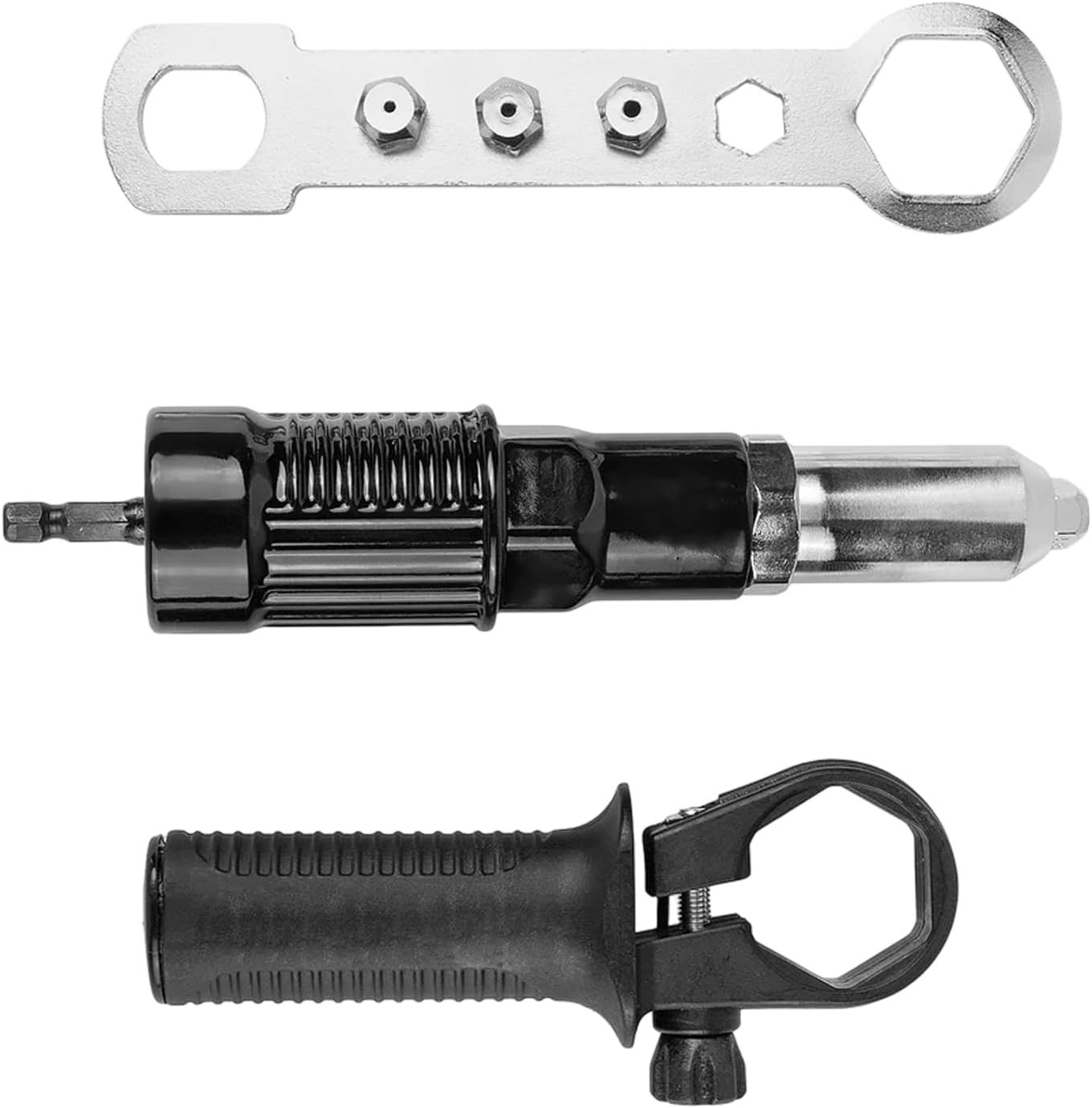 Electric Rivet Nut Gun Riveting Tools, Metal Pop Tool Drill…