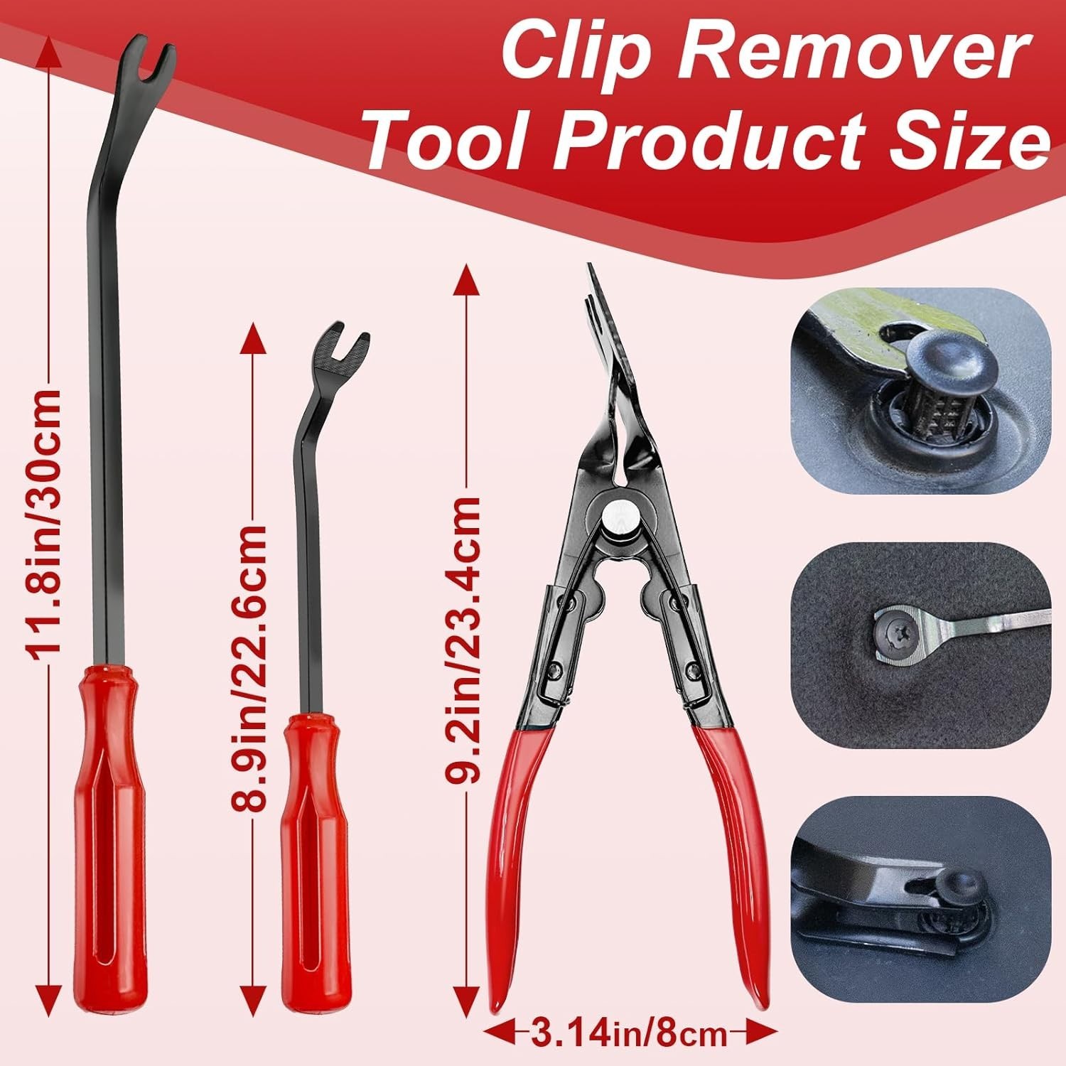 Professional 19-Piece Auto Clip Remover Tool Kit for Precise Interior Repairs