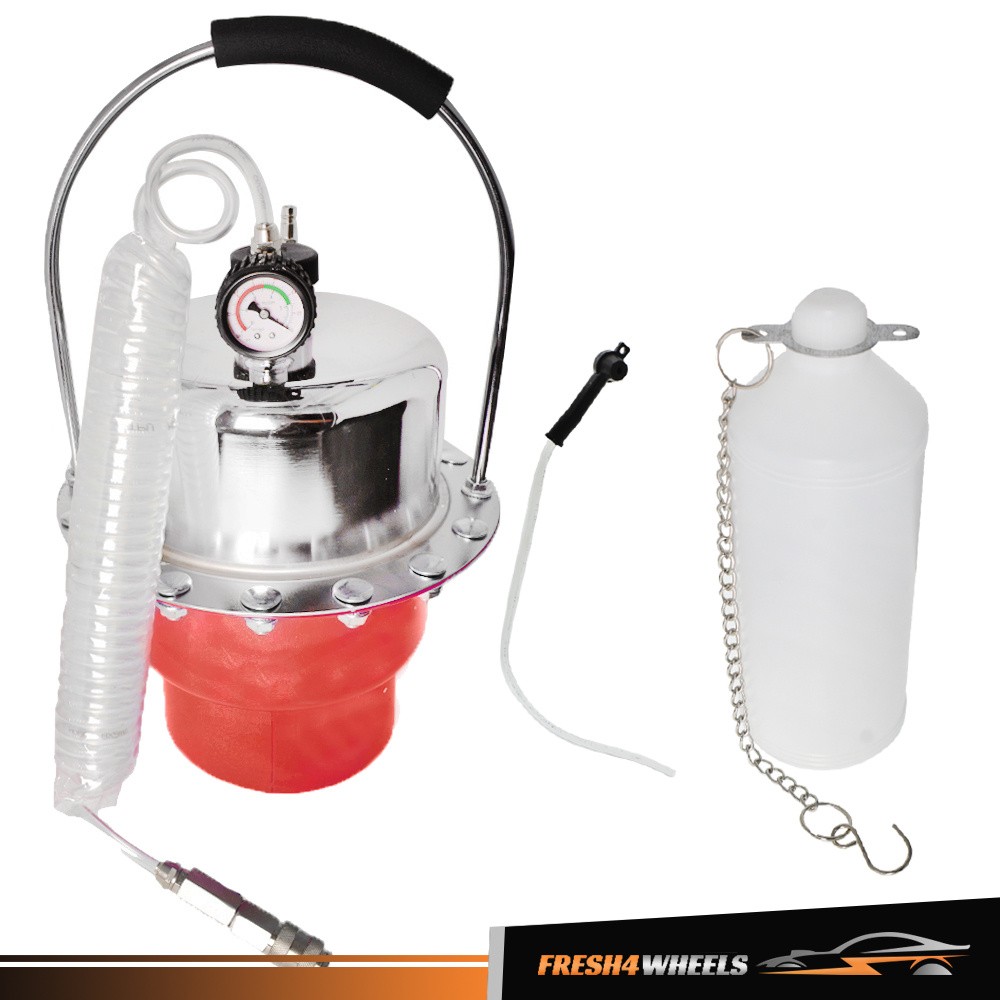 Pneumatic Air Pressure Kit Brake & Clutch Bleeder Valve System Kit Portable