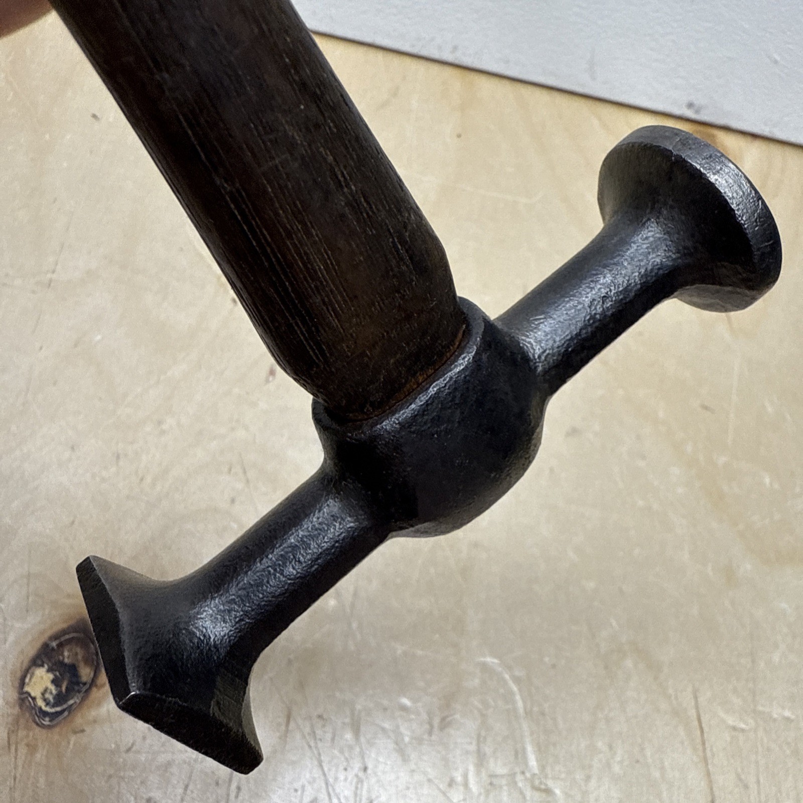 Vintage Proto USA General Purpose 2-Headed Square & Round Auto Body Hammer 1424