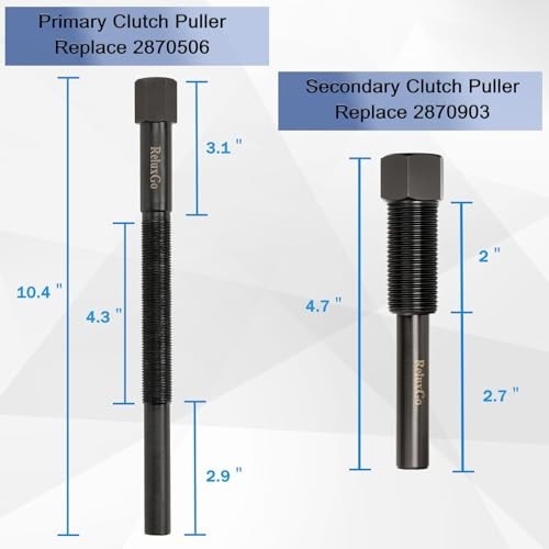 Clutch Puller Removal Tool Set Primary Secondary For ATV 1985 2009 Polaris