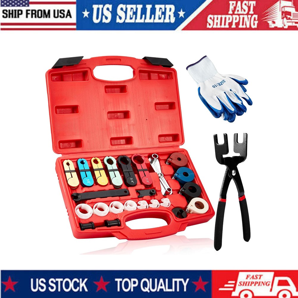 Fuel Line Disconnect Tool Set 22pcs Master Quick Disconnect Tool Kit for Auto