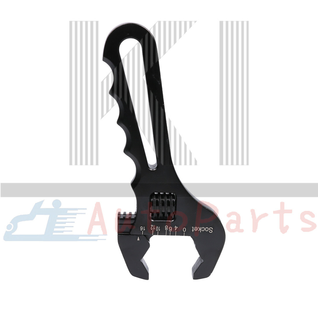 Black Aluminum 3AN-16AN Adjustable Wrench For Hose End Fitting Tool Spanner