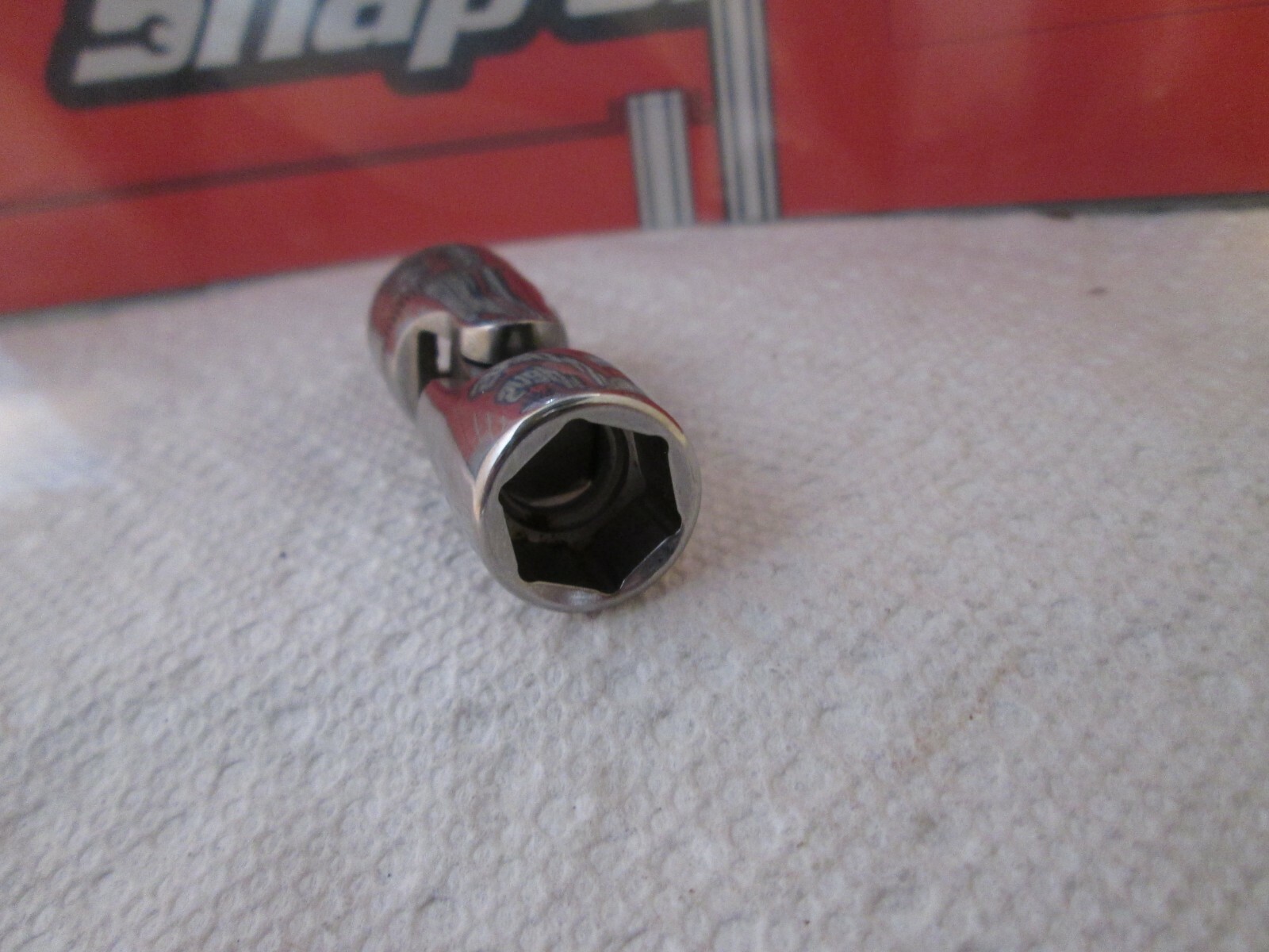 Snap-On Tools USA MPN FSUM12A 3/8 Drive 12mm Metric Shallow 6Point Swivel Socket