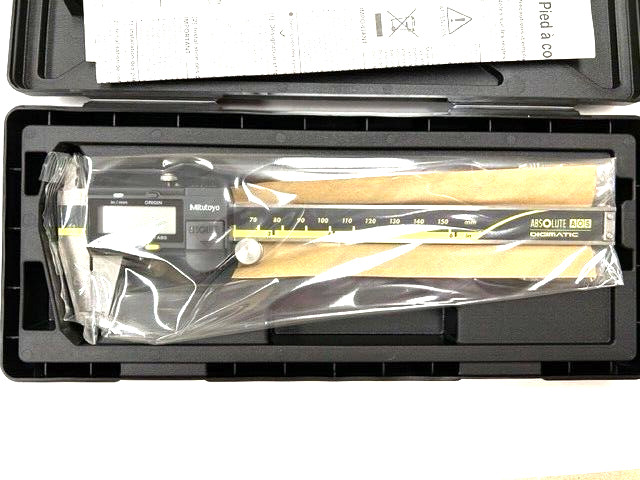 6″ / 150mm SAE & Metric Digimatioc Absolute Caliper W/SPC Mitutoyo 500-174-30