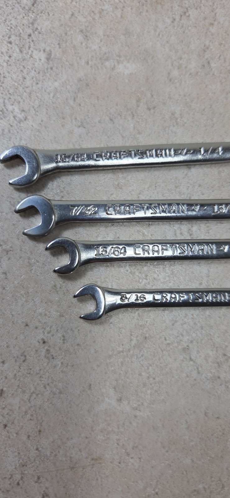 Craftsman V Series 9 Pc Mini Combination Ignition Wrench Set