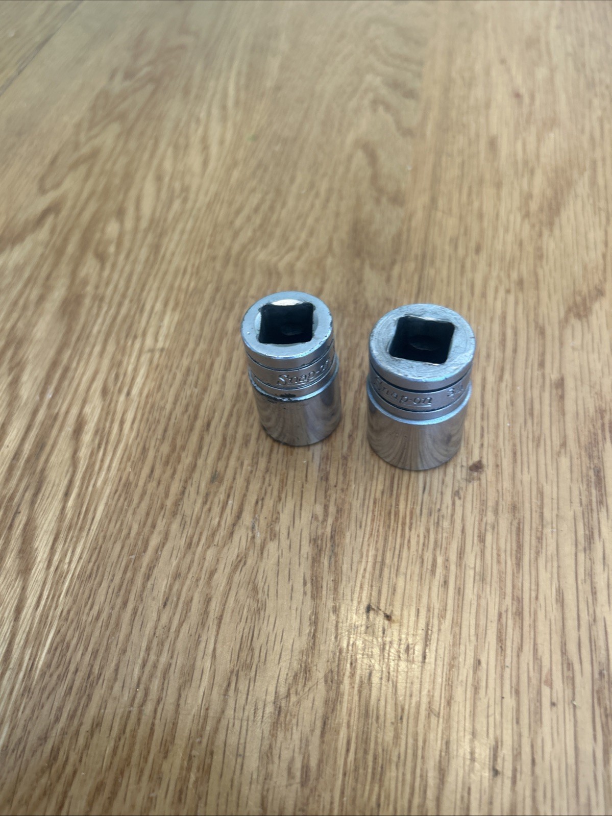 SNAP ON TOOLS – Lot Of 2 Shallow Sockets , 1/2” Drive, 6pt (11/16″ & 3/4”)