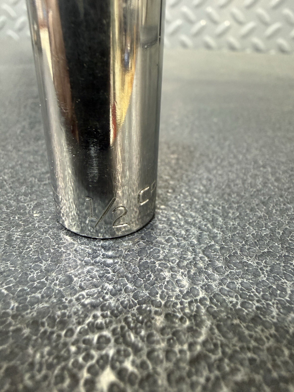 Vtg 1/2″ Craftsman G-Series PN 43332 – 3/8″ Drive 6-Point Deep Socket USA Made