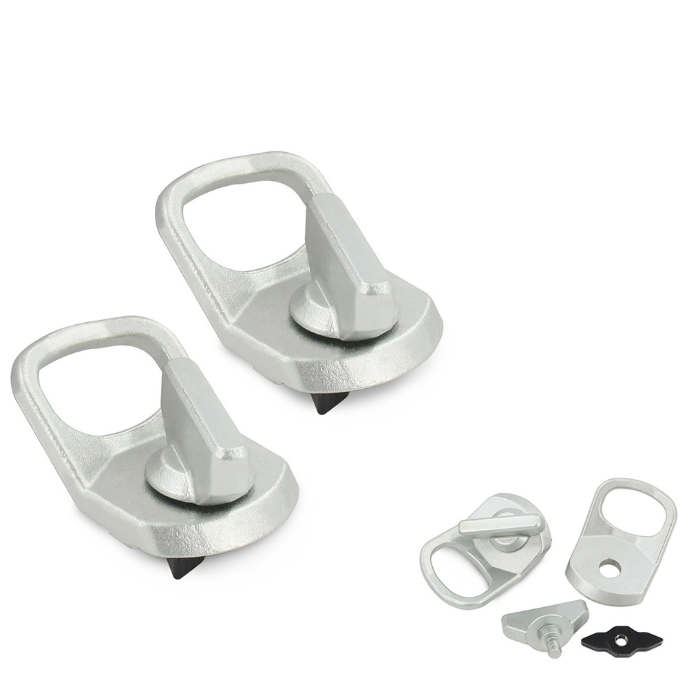 Set of 2 Lock and Ride Max D Rings for Polaris For Ranger 2889620 2024 2025 Fit
